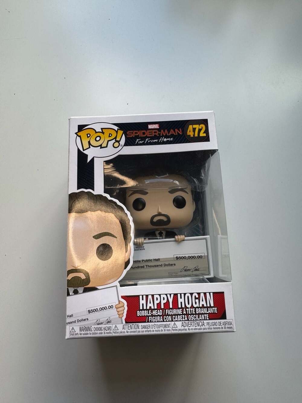 Funko Pop! Marvel Spider-Man Far From Home Happy Hogan Vinyl Figure 472